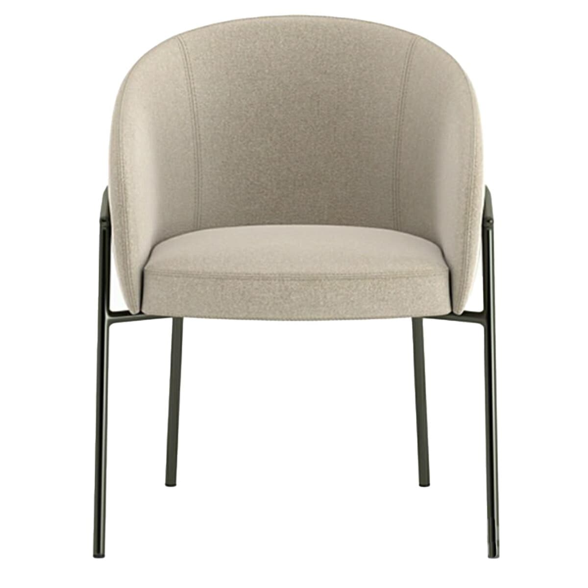 VeroMan 曲線が美しい チェア 一人掛け ダイニングチェア カーブ