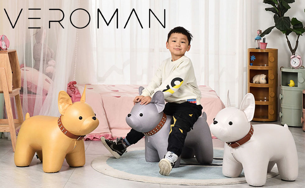 VeroMan キッズチェア キッズトイ 犬 子供 スツール 椅子 チェア