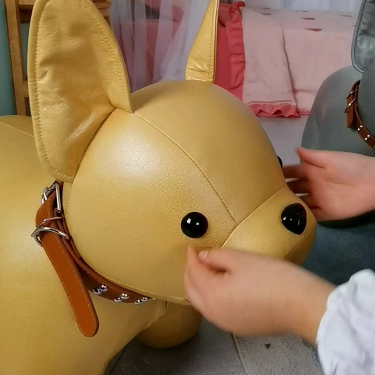 VeroMan キッズチェア キッズトイ 犬 子供 スツール 椅子 チェア