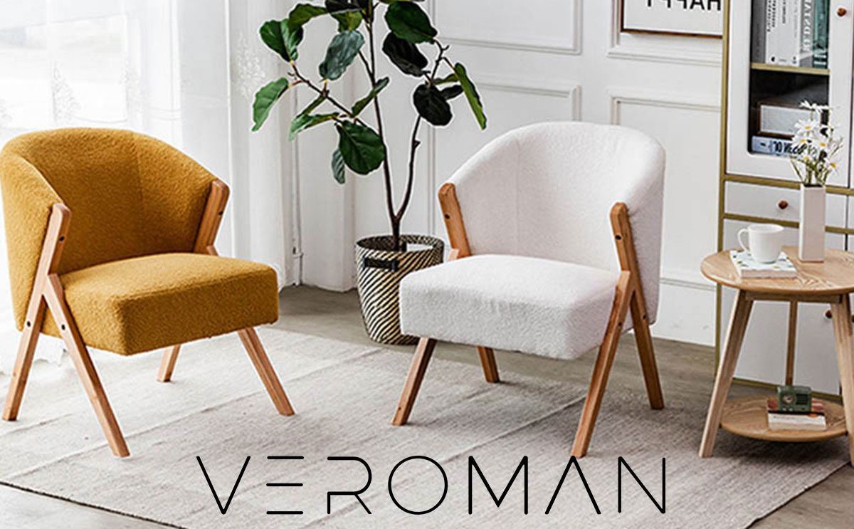 VeroMan パーソナルチェア ボア もこもこ ソファ 1人掛け チェアー
