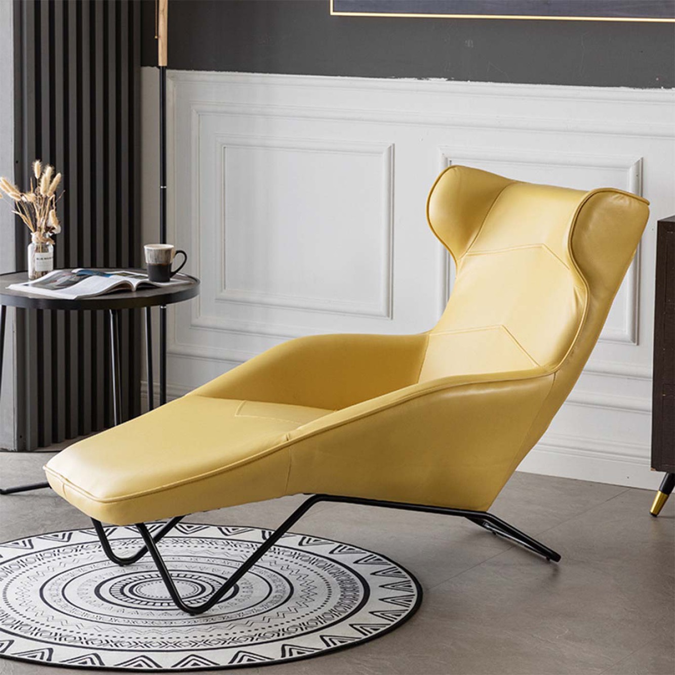 椅子　チェア　インテリア　レトロ 楽天市場】ダイニングチェア インテリア ダイニング リビング｜革 鉄