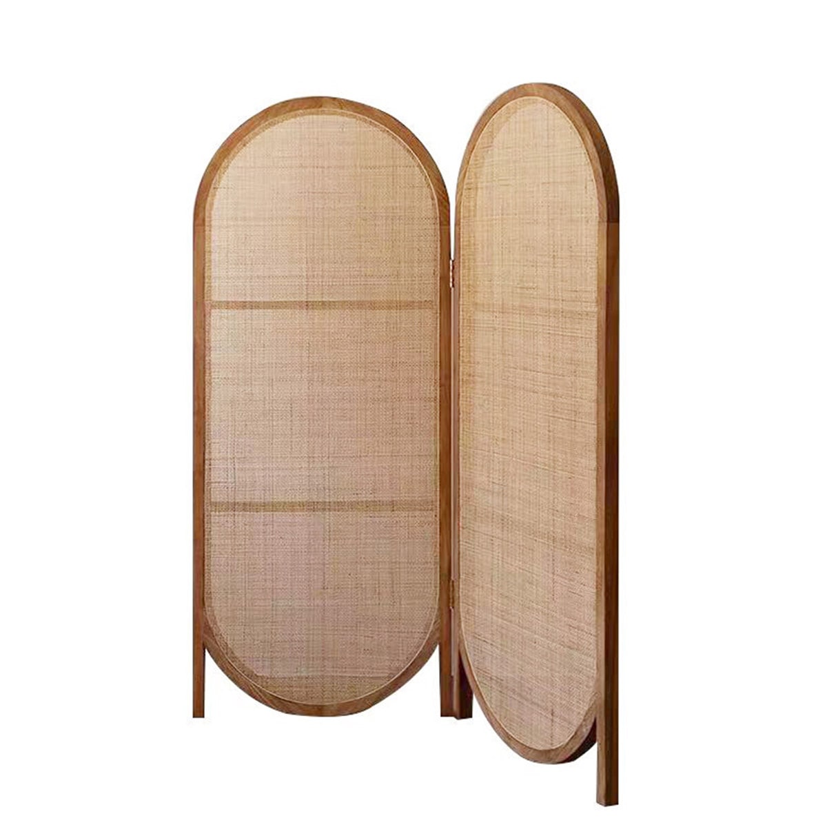 VeroMan 間仕切り ラタン編み パーテーション 間仕切り 目隠し