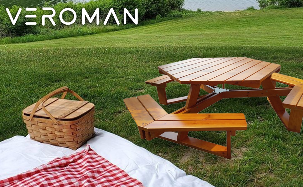 VeroMan テーブルセット アウトドア用品 アウトドアテーブル