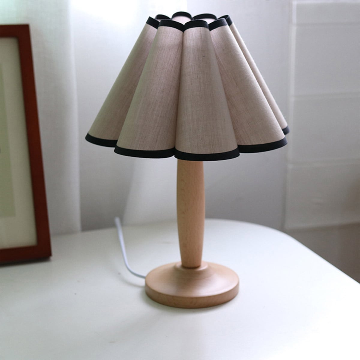 VeroMan テーブルランプ 卓上ランプ ベッドサイドランプ スタンド