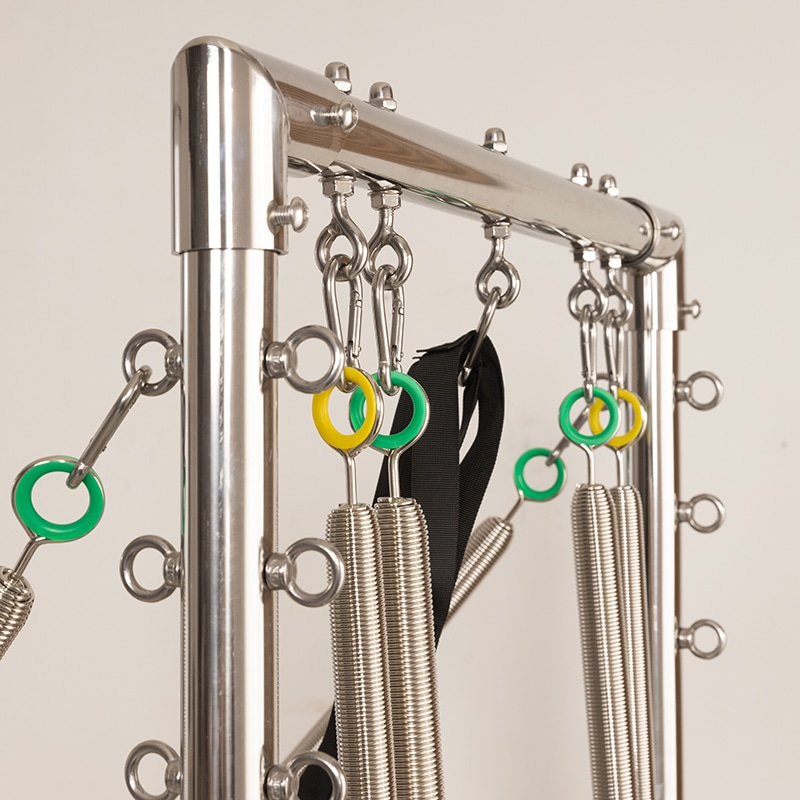 オーク材] VeroMan ピラティスマシン ブラック タワーリフォーマー