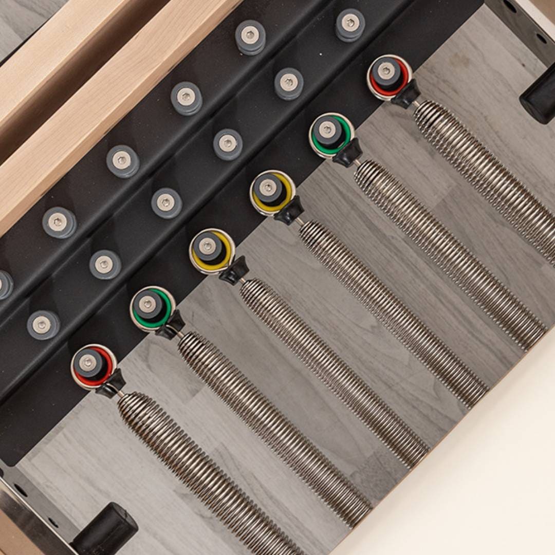 オーク材] VeroMan ピラティスマシン ブラック タワーリフォーマー