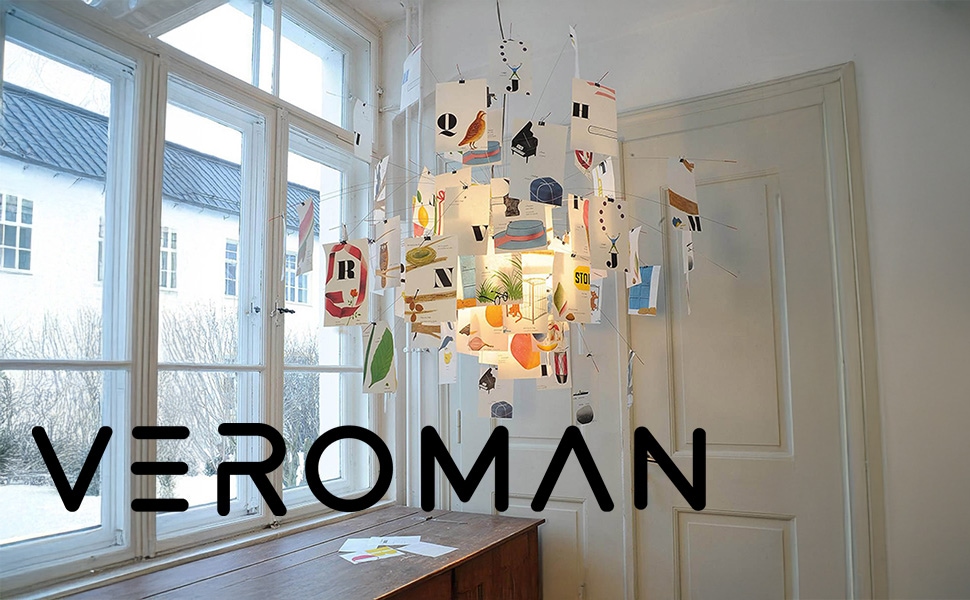 幅80cm] VeroMan シーリングライト 吊り下げ照明 モダンなアート感漂う