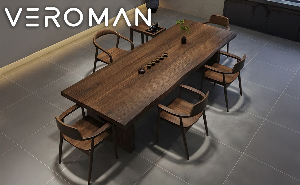 テーブルチェアセット] VeroMan テーブル ビジネス用 シンプル 広々と 