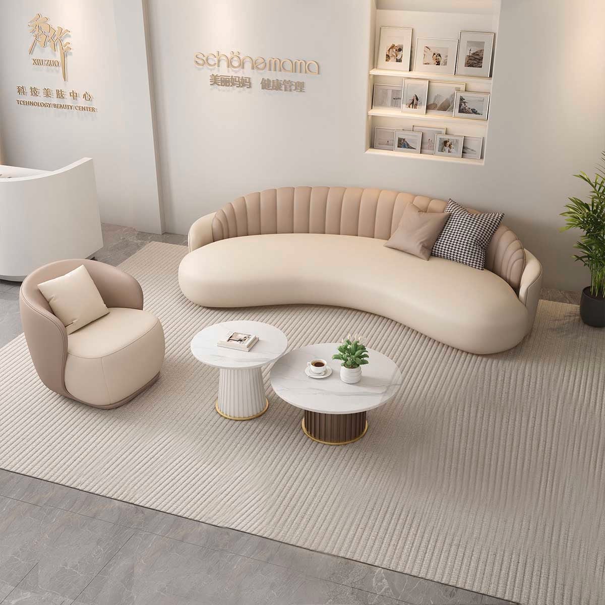 美品✨ベルベット ラウンジソファ 楽天市場】ソファー 一人用 ゆったり ローソファー ラウンジチェア