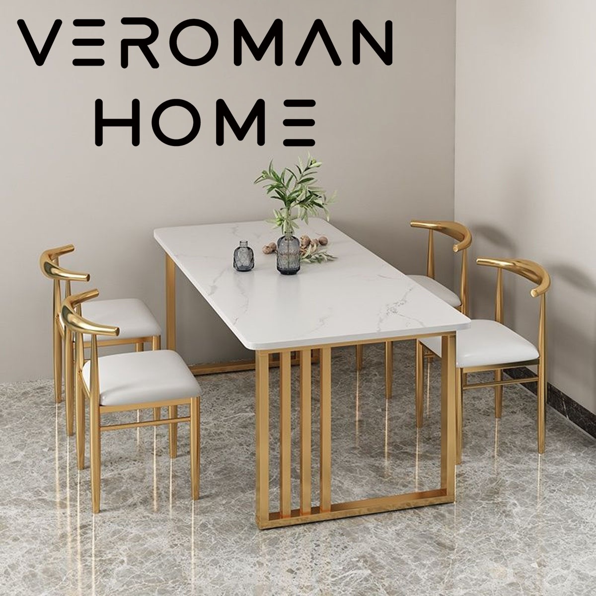 VeroMan テーブル 岩板ダイニングテーブル 小戸型向け モダン 会議