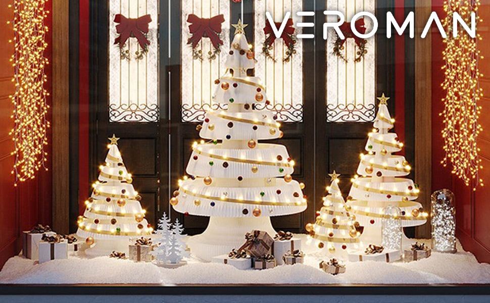 75cm] VeroMan クリスマスツリー 折りたたみ紙製クリスマスツリー