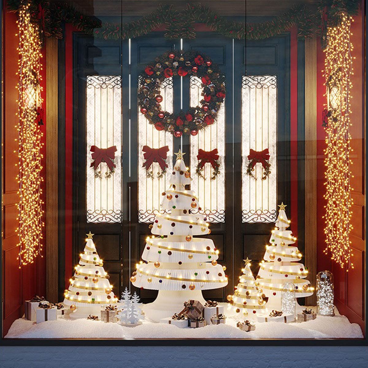 75cm] VeroMan クリスマスツリー 折りたたみ紙製クリスマスツリー