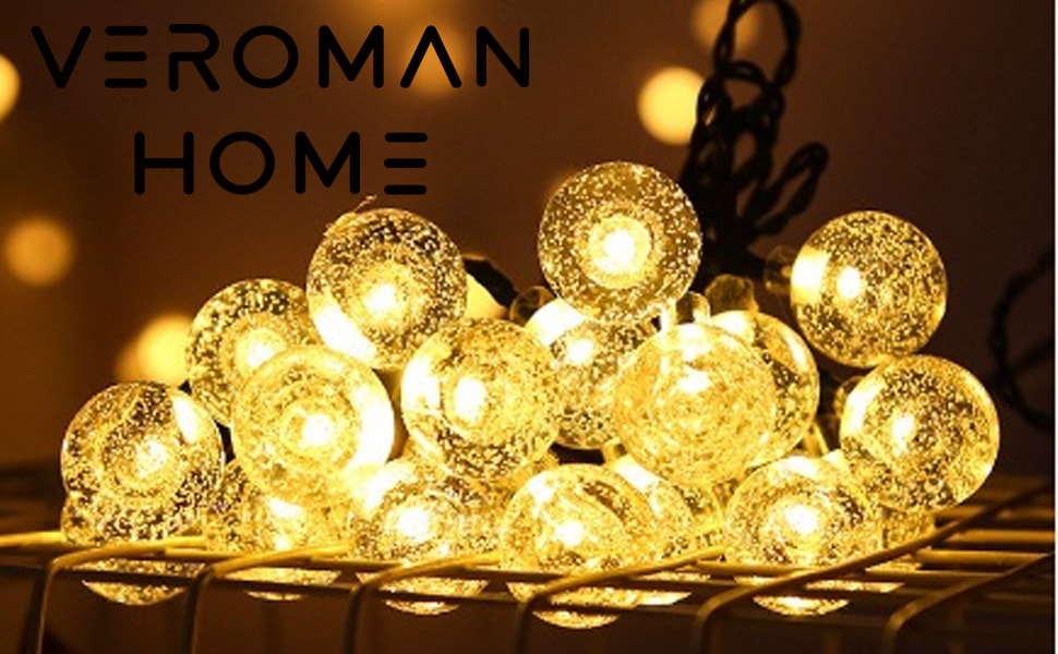 3m20灯 VeroMan LEDライト IP44 屋外用LEDバブルライト ガーデン・庭・ベランダ装飾用 球体イルミネーション USBタイプ クリスマス・お祝い用ライト イルミネーション 韓国インテリア 屋外・アウトドア,イルミネーション 韓国インテリアなら ヴェロマン