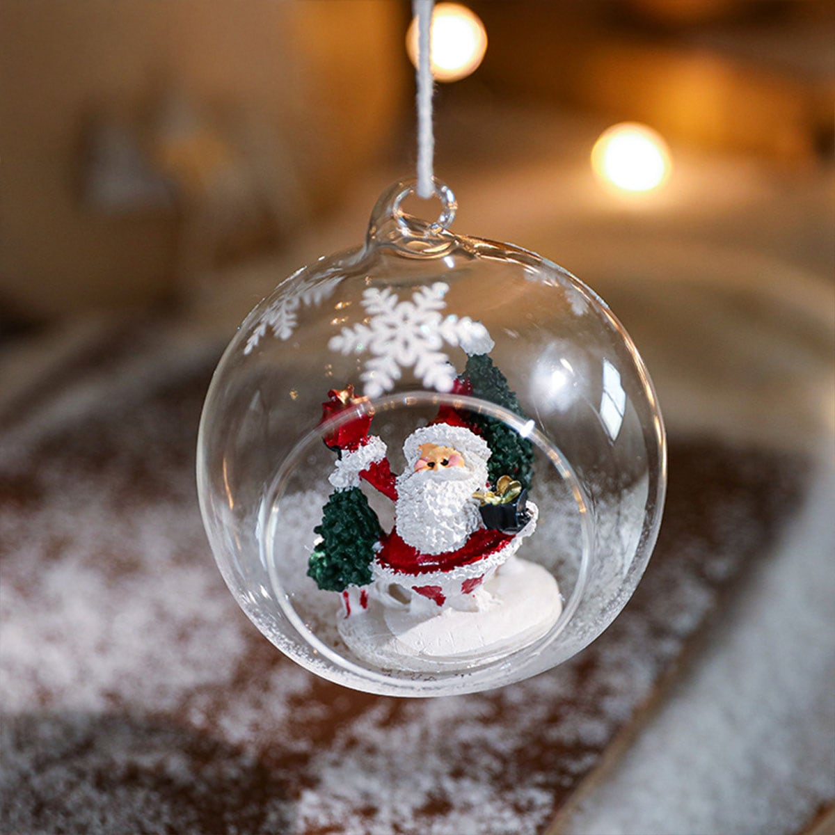 VeroMan クリスマスボール ガラスオーナメント 吊り下げ飾り
