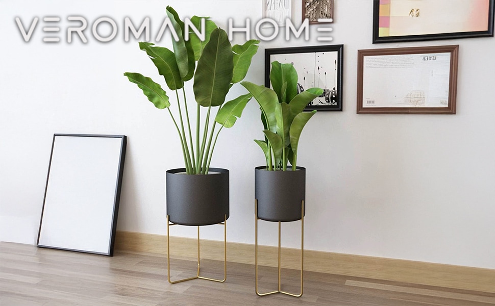 VeroMan フラワースタンド プランタースタンド 観葉植物ラック 室内