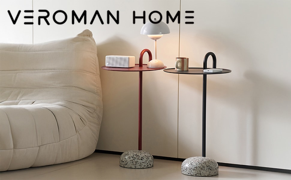 VeroMan サイドテーブル テーブル 高級感あふれるソファ用サイド
