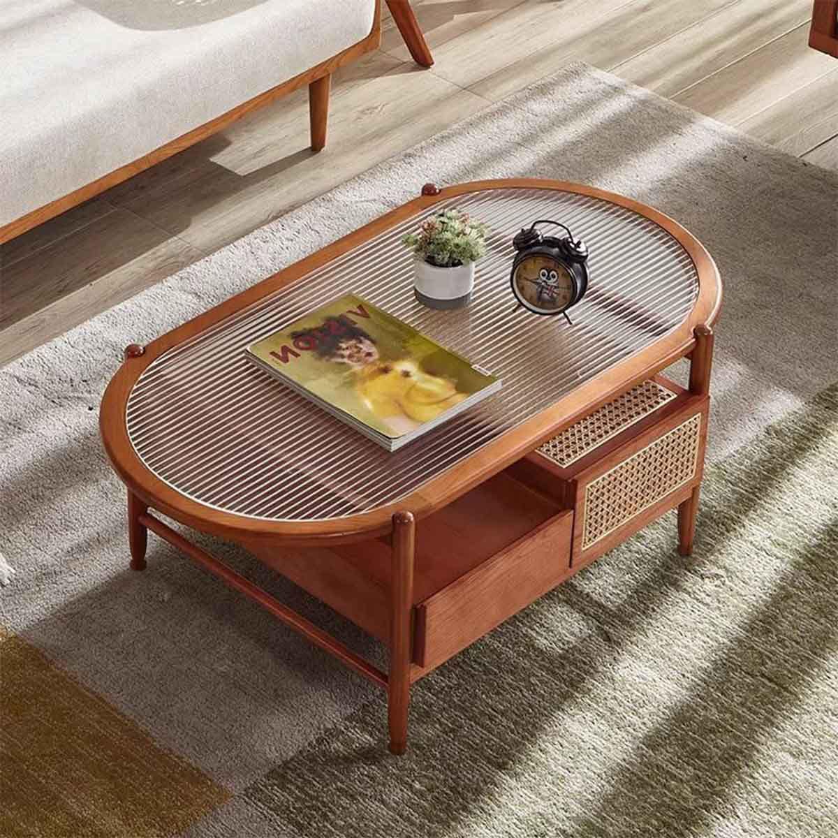 VEROMAN リビングテーブル コーヒーテーブル 韓国 インテリア 大] VeroMan リビングテーブル ワイヤー カボチャ コーヒー