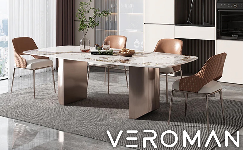 VeroMan チェア 椅子 ダイニングチェア ふわふわ包み込む スチール