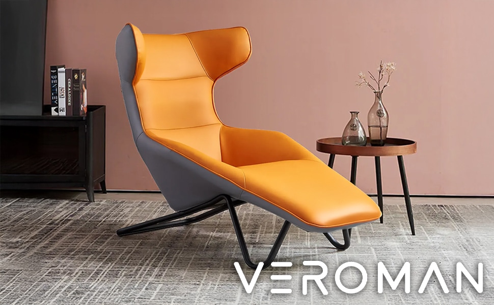 VeroMan 一人掛け 椅子 チェア リクライニング 寝れる椅子 お洒落 座り