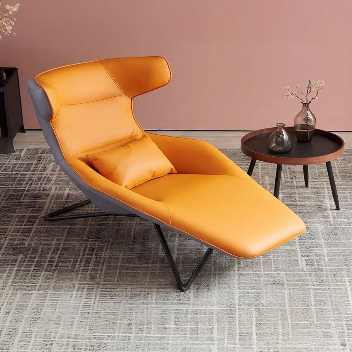 VeroMan 一人掛け 椅子 チェア リクライニング 寝れる椅子 お洒落 座り