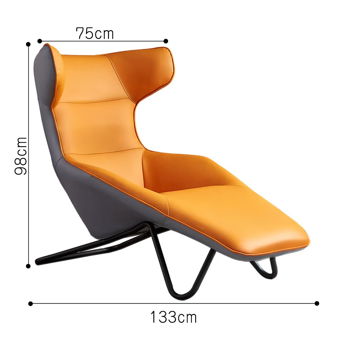 VeroMan 一人掛け 椅子 チェア リクライニング 寝れる椅子 お洒落 座り