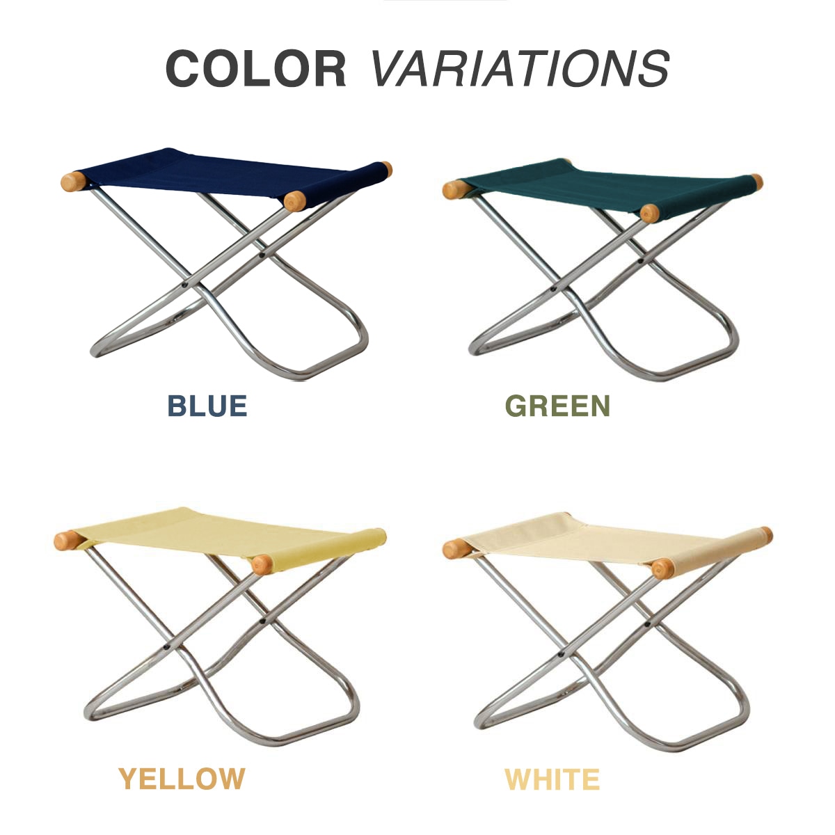 VeroMan チェア 足置き オットマン 軽量 キャンプチェア アウトドア