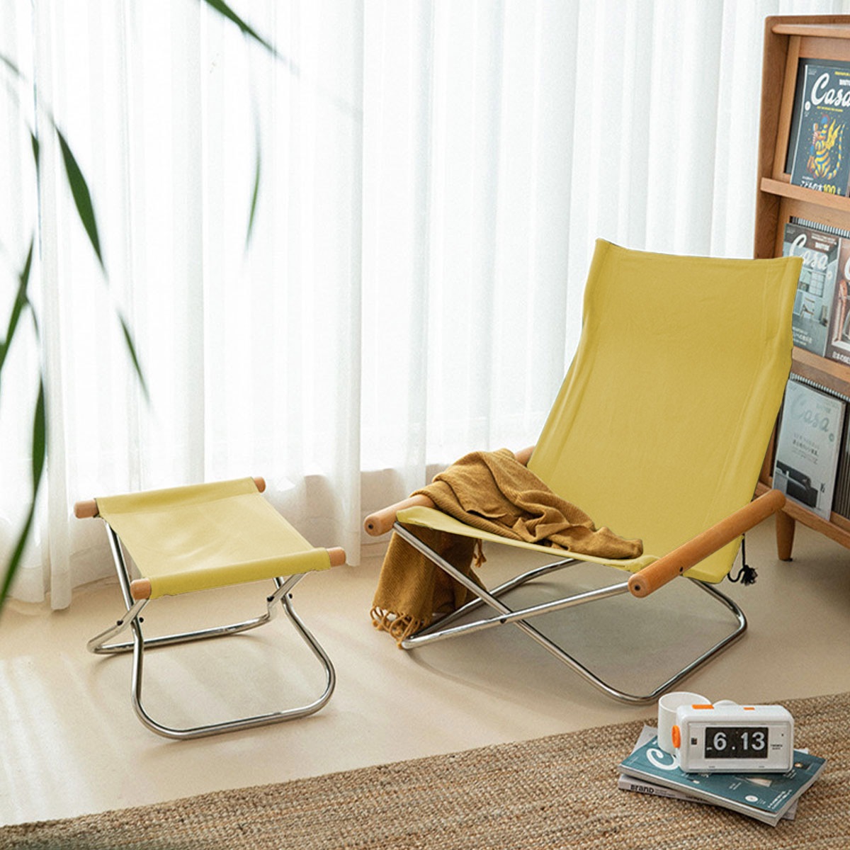 VeroMan チェア 足置き オットマン 軽量 キャンプチェア アウトドア