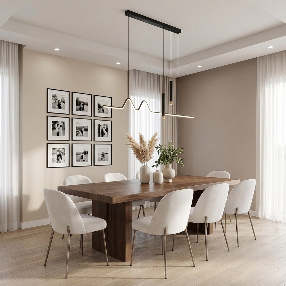 120cm] VeroMan ライト ペンダントライト 照明 間接照明 暖色ライト