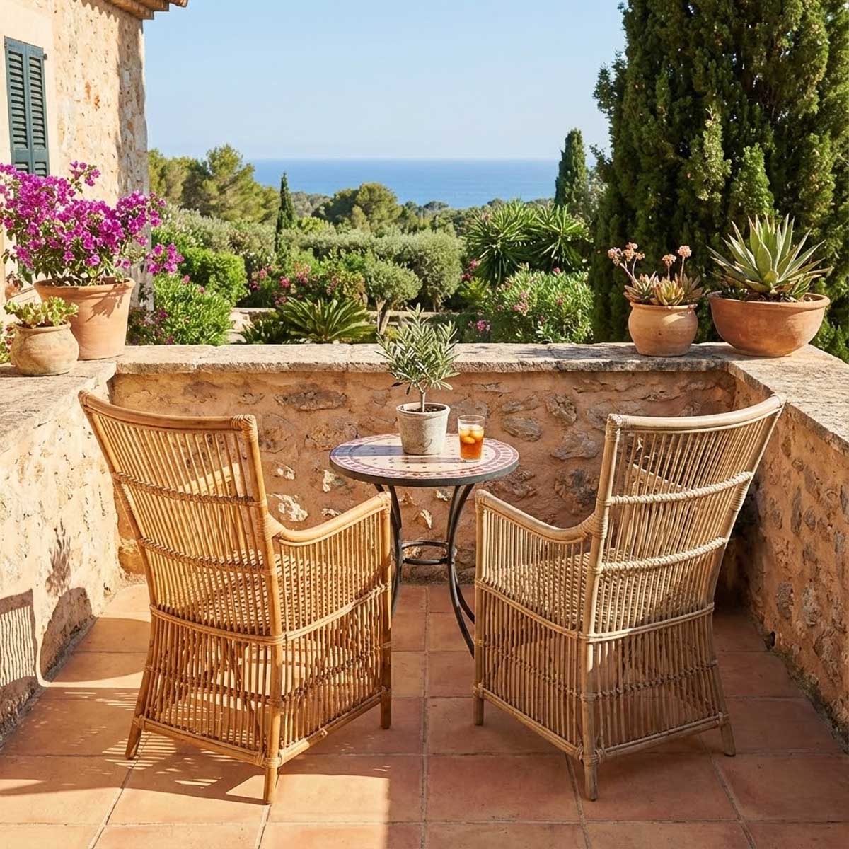 VeroMan ラタンチェア ラタン椅子 ラタン編み パーソナルチェア