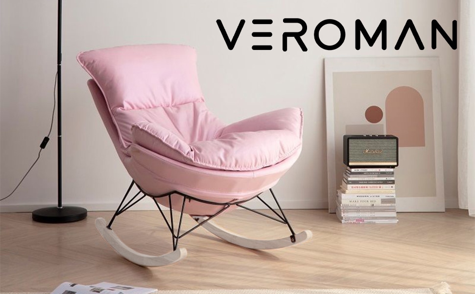 VeroMan ロッキングチェア チェア 揺れる 椅子 ロッキングアームチェア