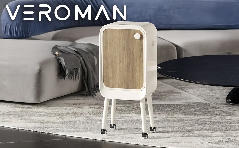 VeroMan ゴミ箱 20L スマートセンサー付き自動開閉 キャスター付き