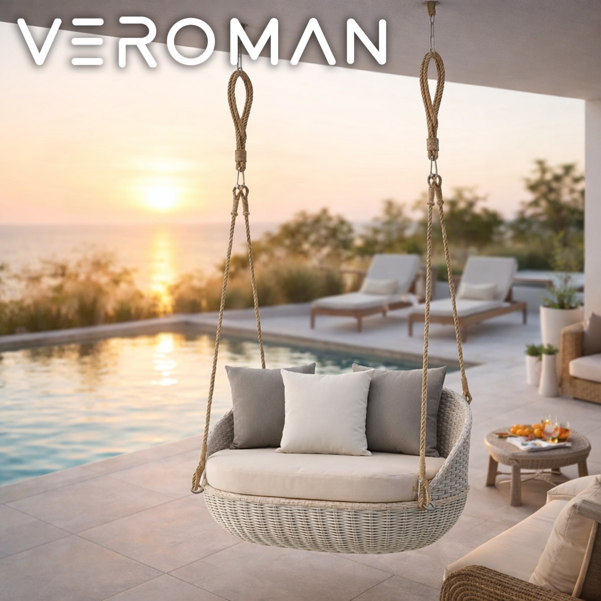 一人掛け] VeroMan ハンギングチェア チェア ハンモックチェア