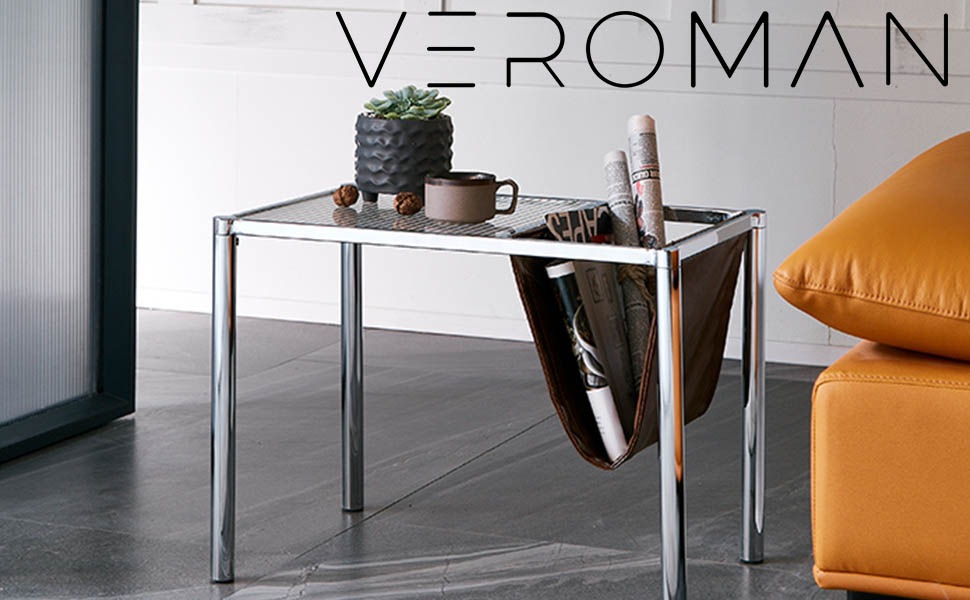 VeroMan サイドテーブル ソファサイドテーブル ラック マガジンラック