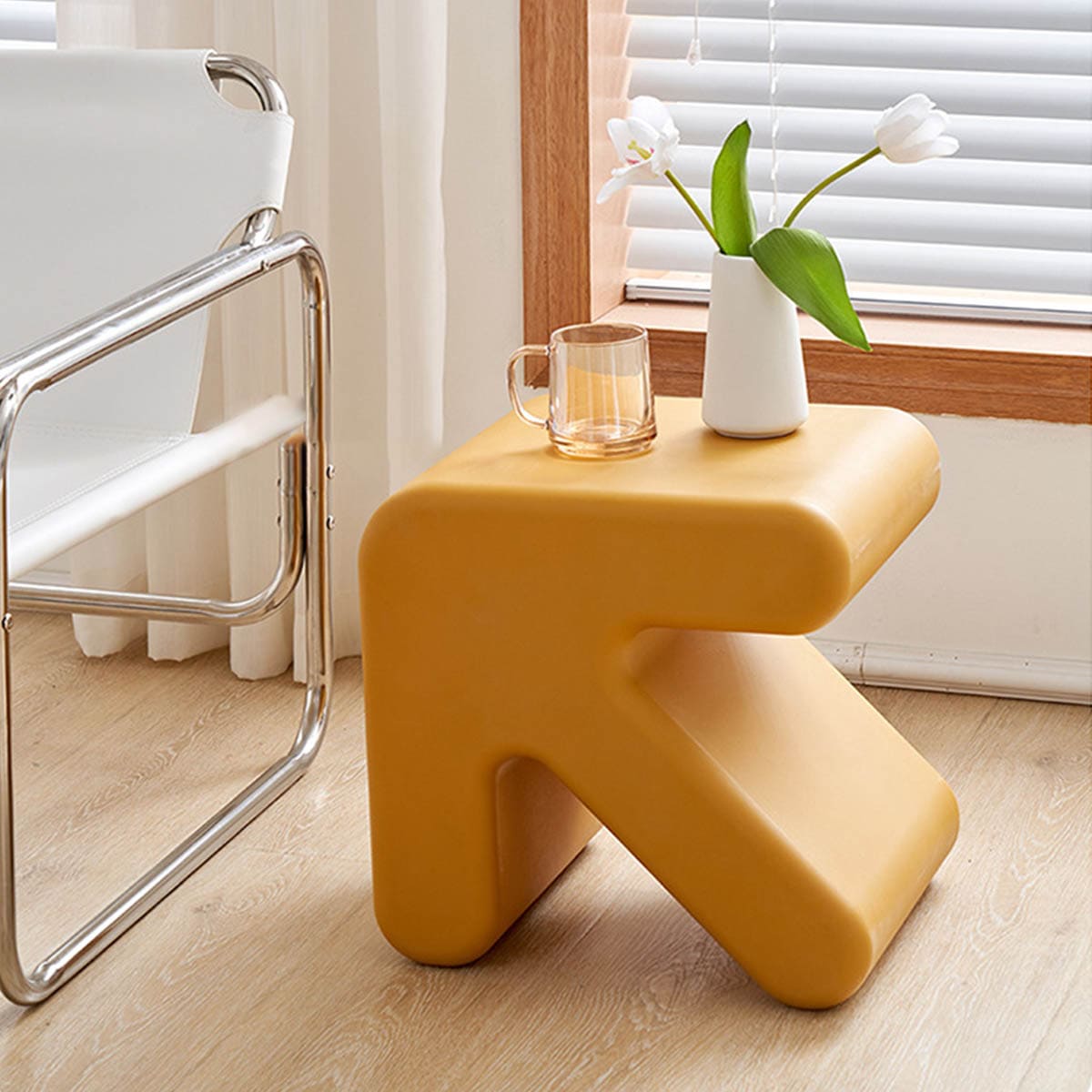 VeroMan サイドテーブル 矢印形 キッズチェア 子供用 スツール 椅子