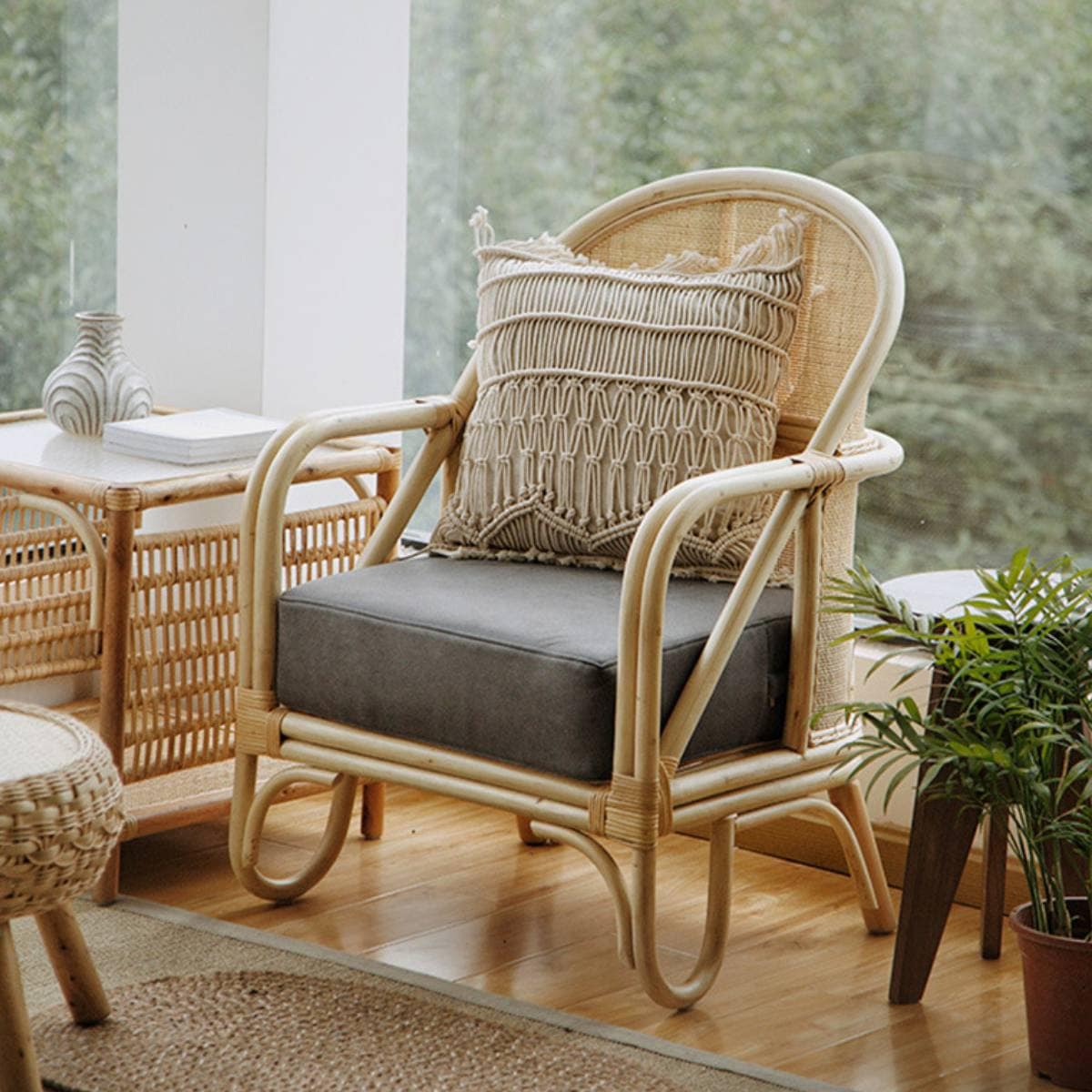 MOUNTAIN RESEARCH × TIMBER CREW ラタンチェア MOUNTAIN RESEARCH