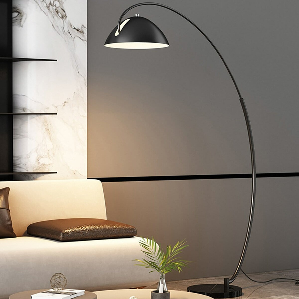 ブラック・Lサイズ] VeroMan ライト フロアライト スタンドライト