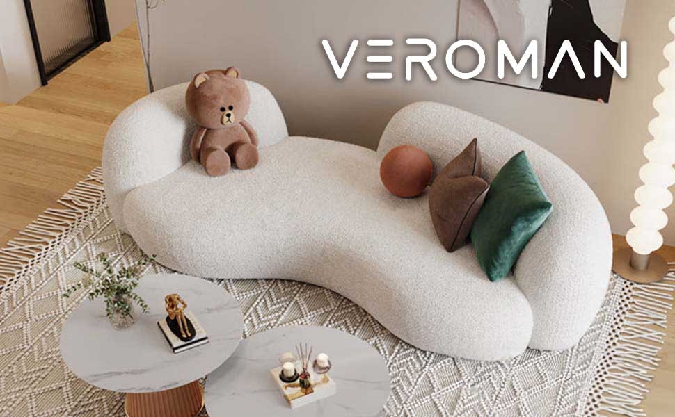 二人掛け] VeroMan ソファ カウチ リビング モダン ユニーク レトロ