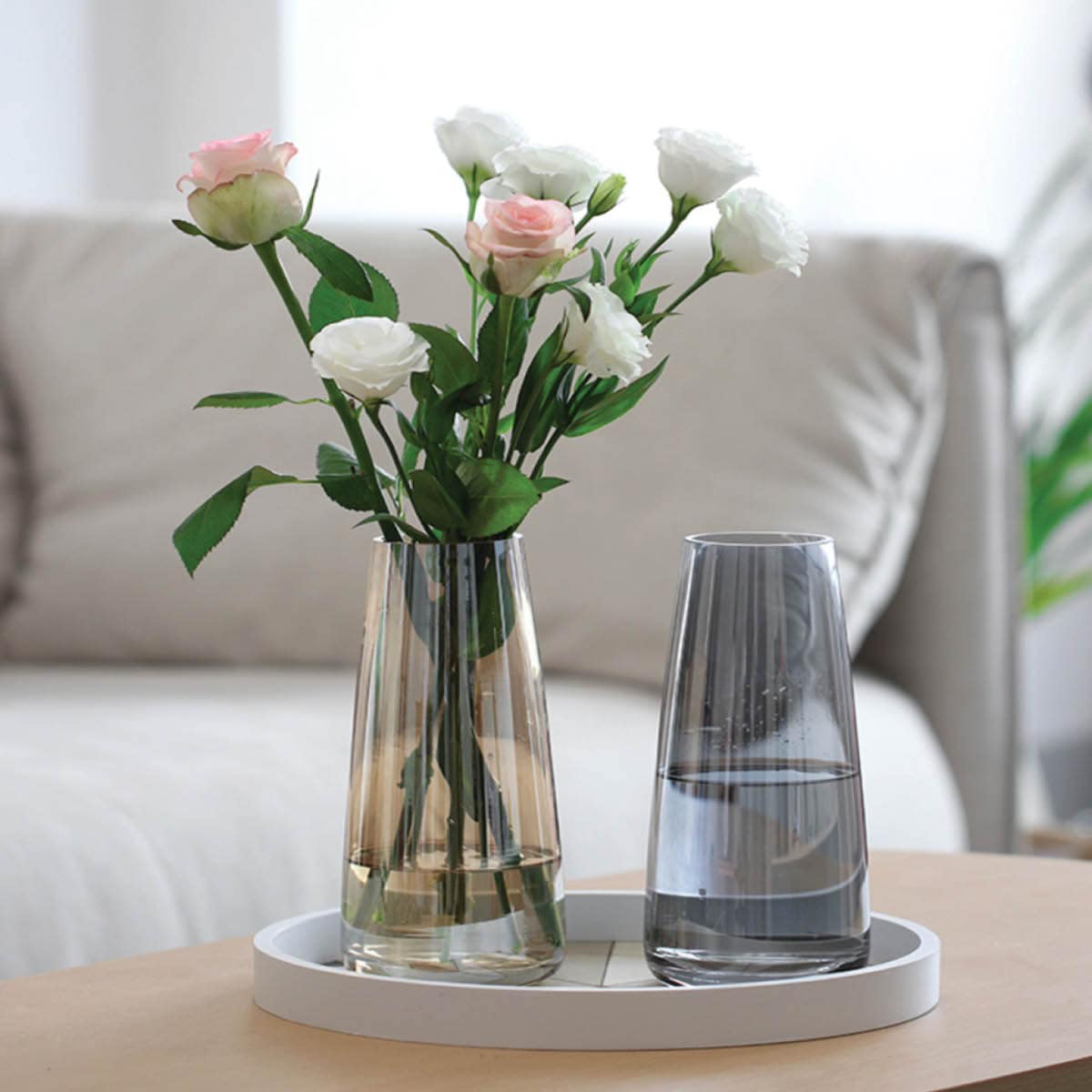 オーロラ花瓶　オーロラフラワーベース　ヴィンテージ　花瓶 little-rooms-select-sab31-