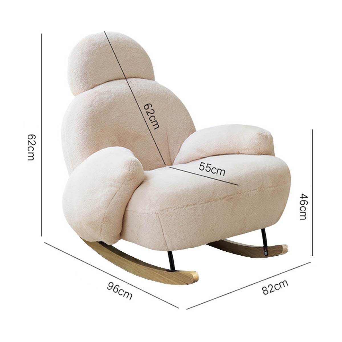 VeroMan ロッキングチェア ロッキングソファ ロッキングカウチ カウチ