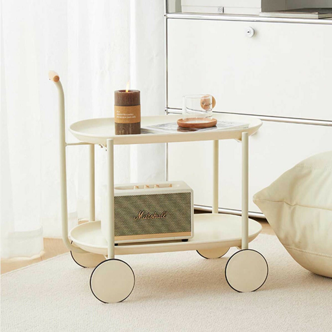 VeroMan キャリーワゴン ワゴン カート キャスター付き 収納ラック