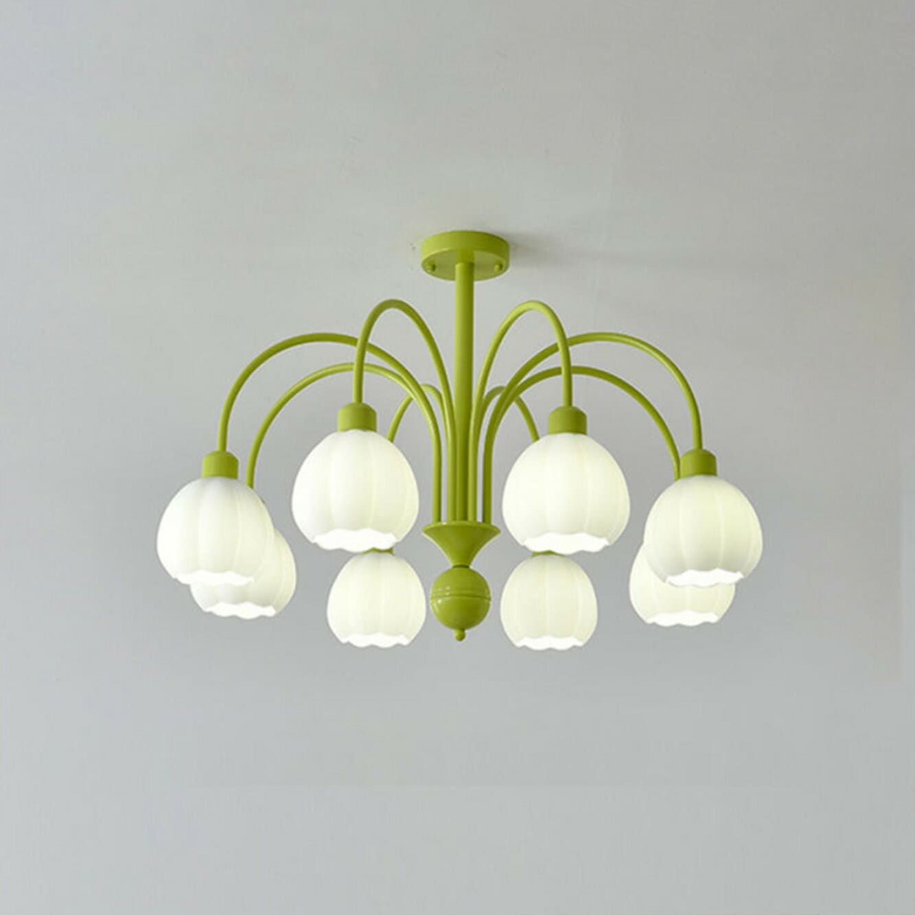 8灯] VeroMan ライト ペンダントライト 電気 照明 間接照明 花 鈴蘭