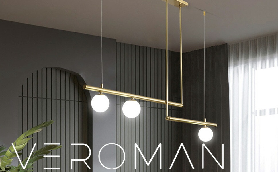 3灯] VeroMan ライト ペンダントライト 電気 照明 間接照明 シンプル