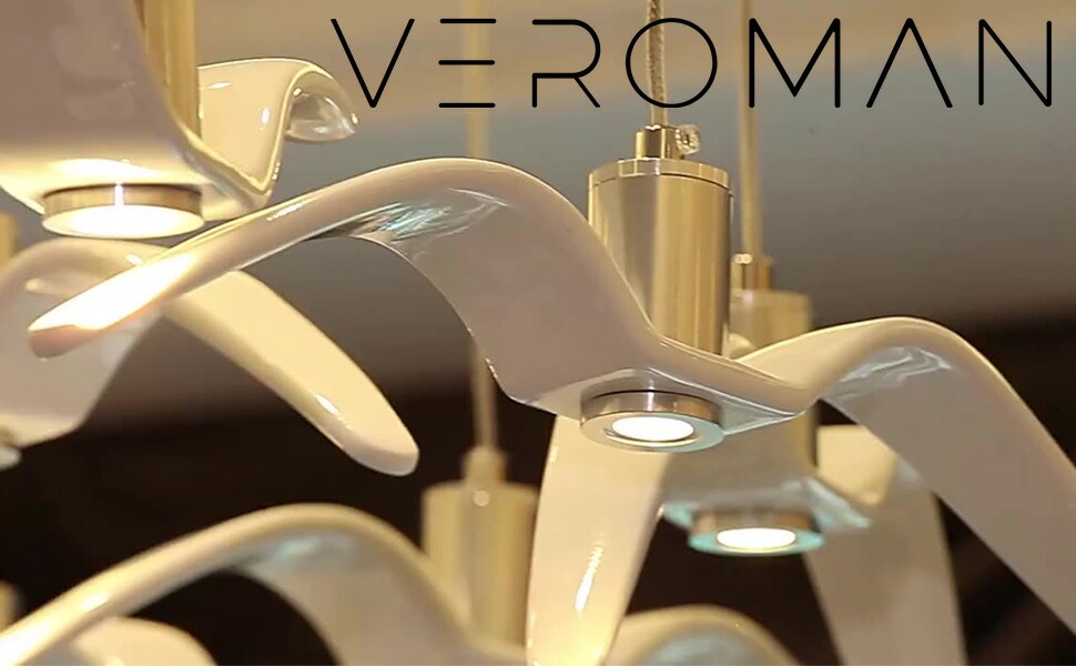 6羽] VeroMan ライト ペンダントライト シーリングライト 6灯 鳥