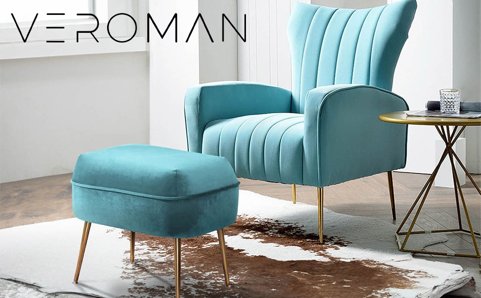 VeroMan オットマン スツール 足置き 1人掛け 北欧 おしゃれ リビング