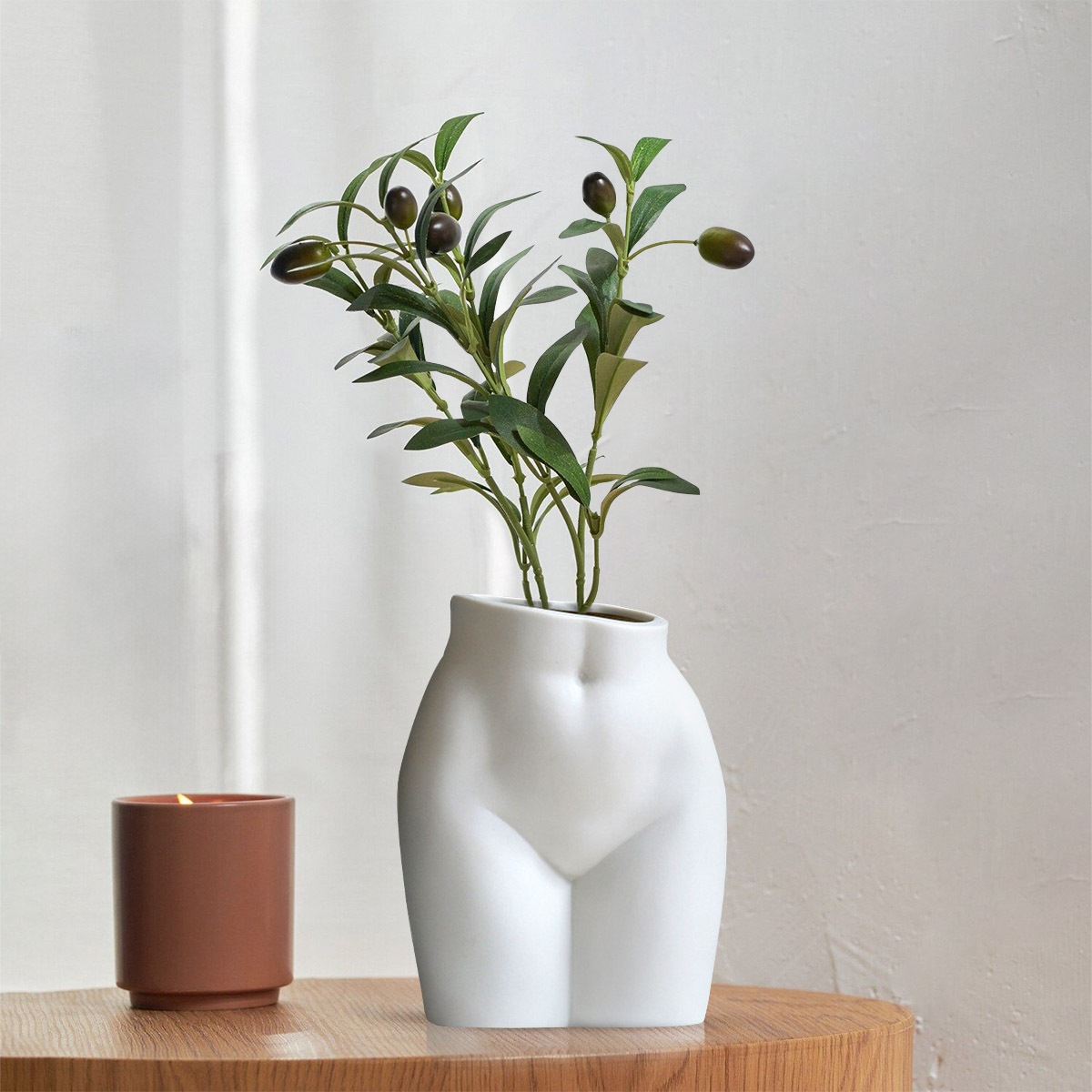 VeroMan 花瓶 フラワーベース ボディアート 下半身 人の脚 セラミック