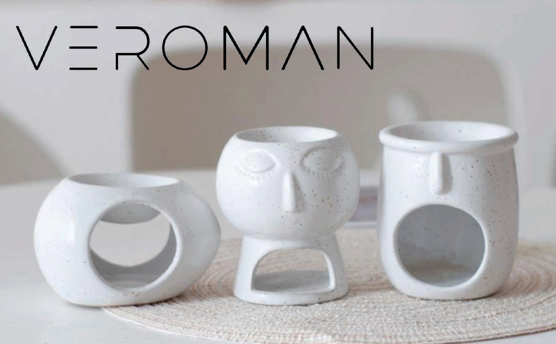 VeroMan ティーライトホルダー キャンドルホルダー 陶器 キャンドル