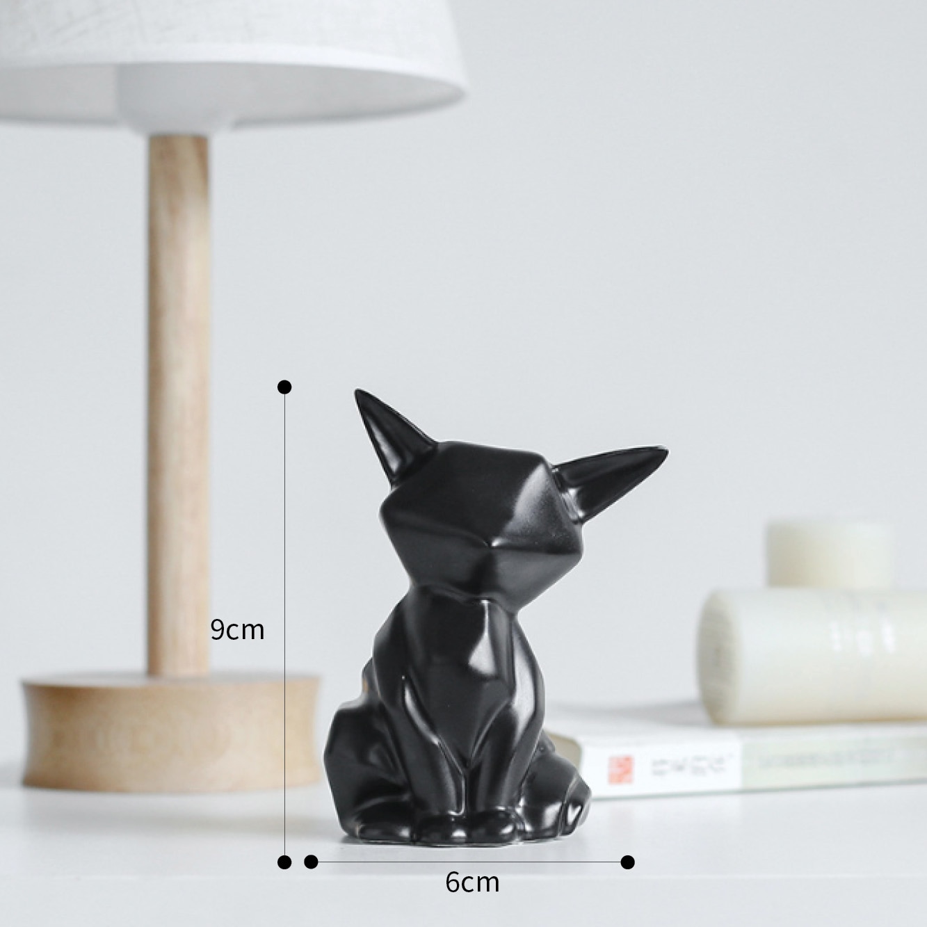 小] VeroMan 置物 猫 キャット 子猫 オブジェ 小物 陶器 ホワイト