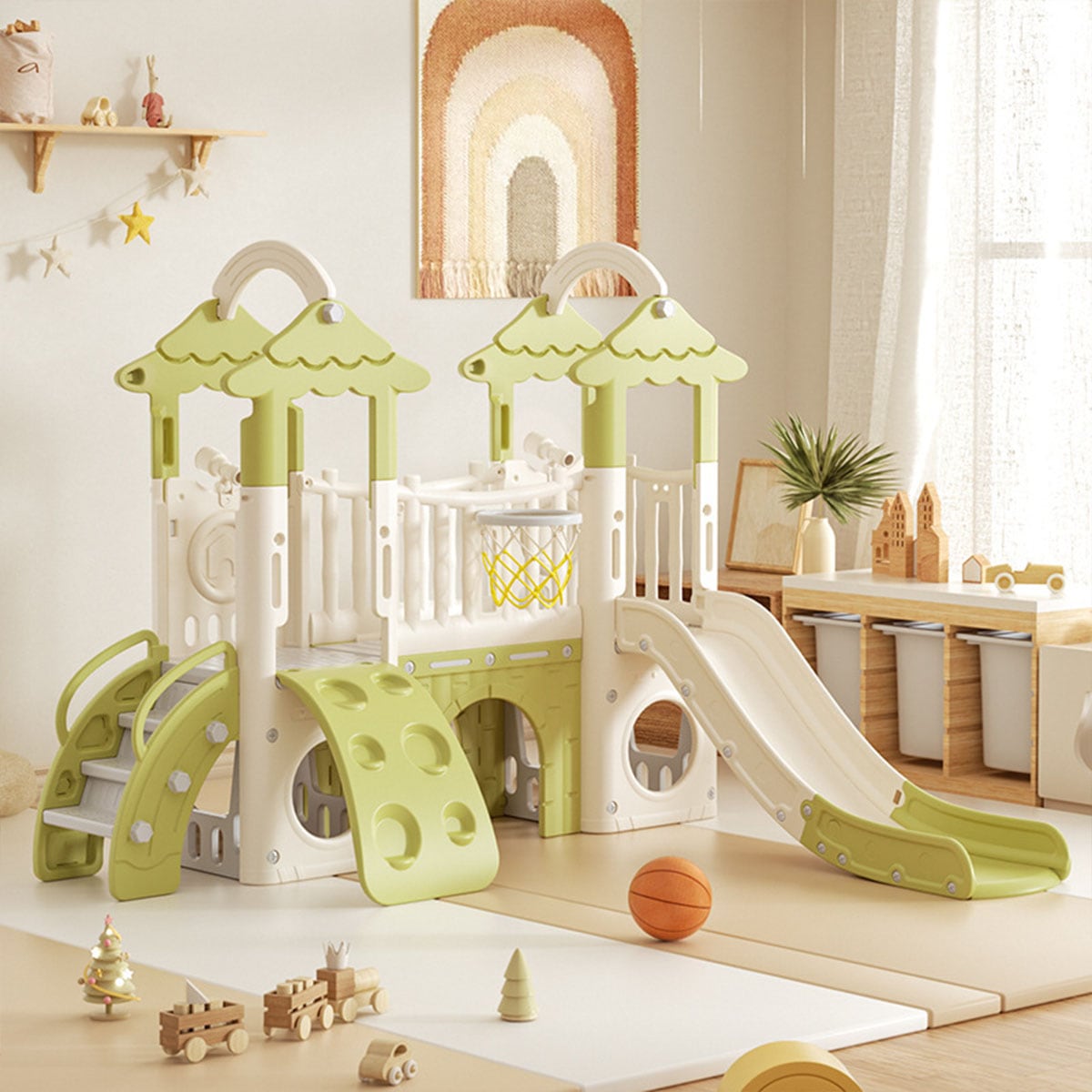 安全と装飾のためのジュート麻ロープネット、階段バルコニーの手すり保護ネット、植物サポートジュートネット、屋内と屋外の装飾ロープネット、簡単な設置  麻ロープネット 高耐久 天然ジュートロープネット 安全ロープ階段フェンス ガーデン保護 屋内・屋外装飾 ... 1パネル フラシ天 かわいい カーテン 女の子用 寝室 セミブラックアウト レインボーカーテン (カラフル、66x90インチ)