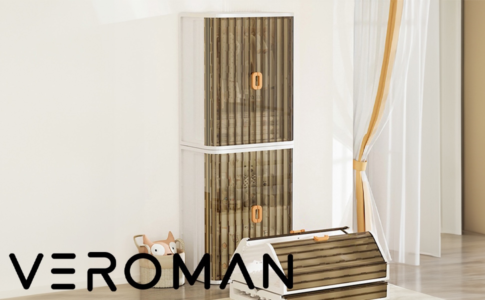 VeroMan キッズ収納ラック 衣装棚 クローゼット 収納 キッズ ベビー