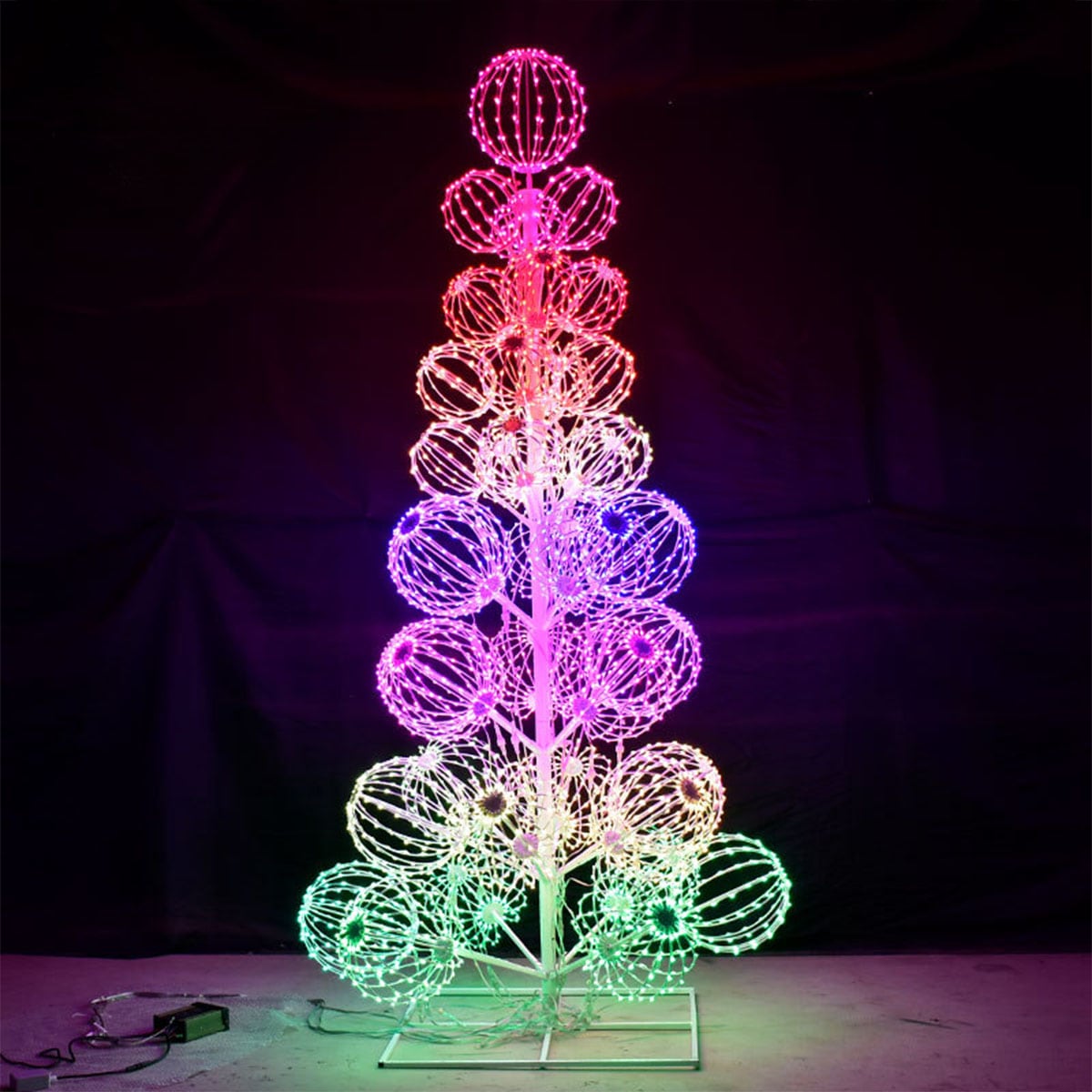 VeroMan クリスマスツリー おしゃれ イルミネーションツリー LED